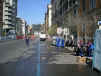 Maratona di Roma - Spugnaggio Via della Giuliana (km 17,5)
